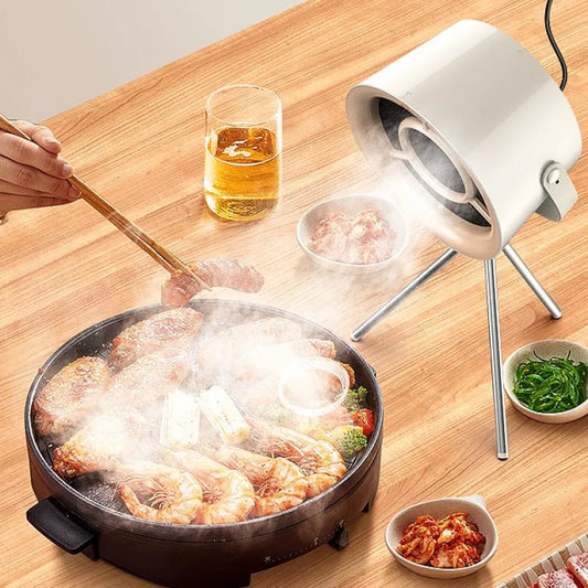 New Portable Desktop Exhaust Fan Small Kitchen Hood